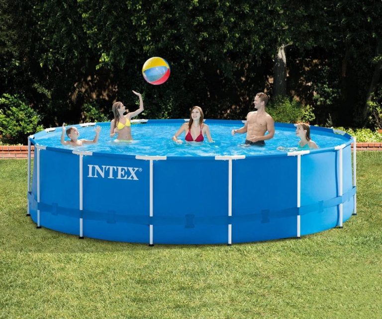 Сглобяем басейн INTEX Metal Frame с филтърна помпа, 457 х 122 см. - 1