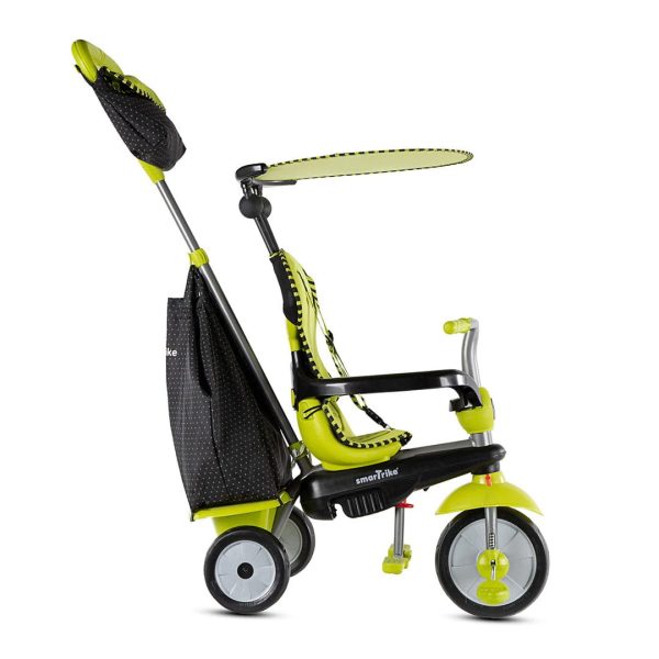 Детска триколка smarTrike 4-в-1 Glow, зелена - 1