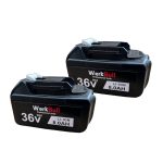 Комплект Ударен Винтоверт и Мини Трион WerkBull с 22см шина + две батерии 36v 8ah - 5