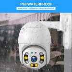 WIFI Въртяща се Куполна Безжична Камера 5MPX HD + КАРТА ПАМЕТ PRO 64GB - 3