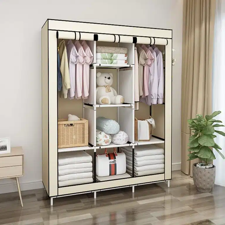 Трикрилен Текстилен Гардероб 170х130х45СМ. - 12