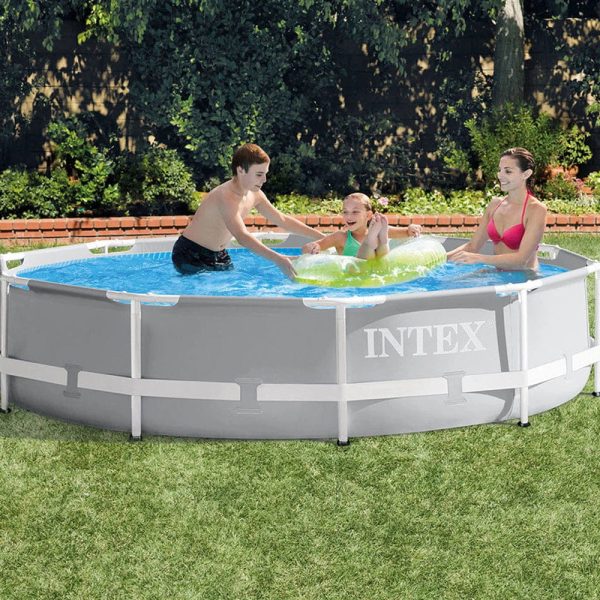 Сглобяем басейн INTEX Prism Frame с филтърна помпа, 305 х 76 см. - 1