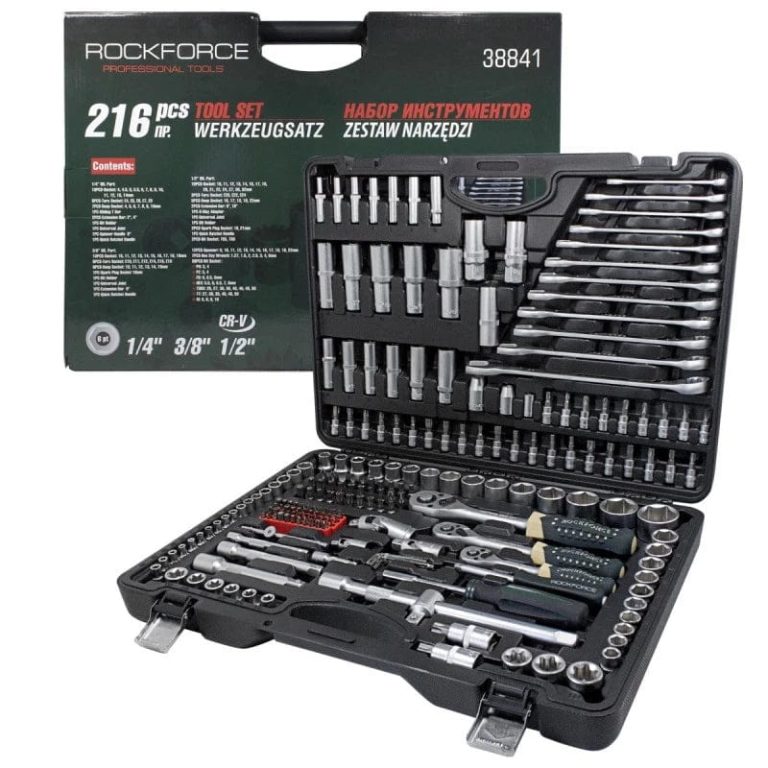 ГЕДОРЕ 216 ЧАСТИ,1/4, 3/8 И 1/2 ROCKFORCE - 1