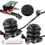 Пневматичен Крик Балон 3,5 тона с 3 Въздушни Възглавници HAWEK HW-1012 - 1