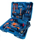 Пробивна бормашина WerkBull 1200w. + 111 части Куфар с инструменти - 1