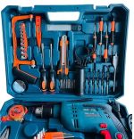 Пробивна бормашина WerkBull 1200w. + 111 части Куфар с инструменти - 4