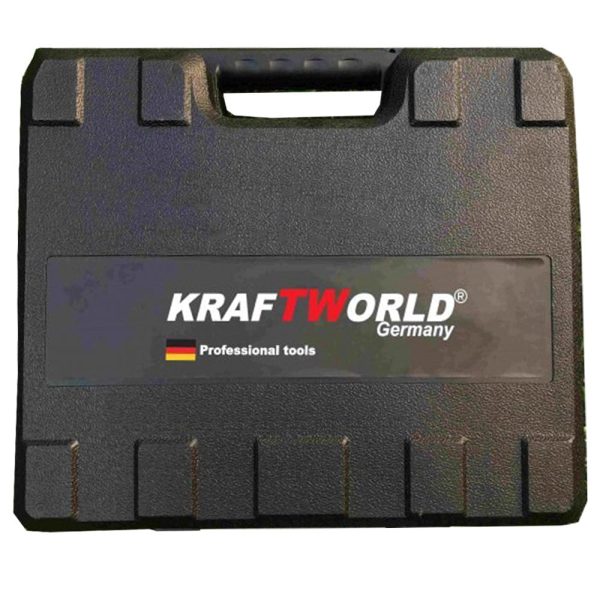 Ударен винтоверт / Бормашина Kraft World 24V, 5.0 Ah батерии, зарядно устройство, в куфар - 6