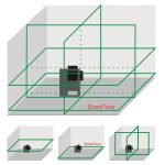 Немски 4D Водоустойчив Нивелир 16 линии WerkBull + 10 подаръка и тринога - 4