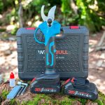 Акумулаторна Безчеткова Ножица WerkBull Germany® /36V 8Ah/ + две батерии и масло - 1
