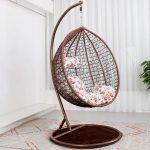 Висящ Ратанов стол - Градинска Водоустойчива Люлка Comfort до 200кг - 2