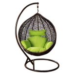Висящ Ратанов стол - Градинска Водоустойчива Люлка Comfort до 200кг - 3