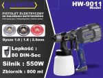 Електрически пистолет за боядисване HAWEK , HW-9011 - 12