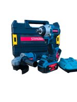 Немски Акумулаторен Гайковерт и Безчетков Ъглошлайф 36V 8,0AH STAHLMAYER - 1