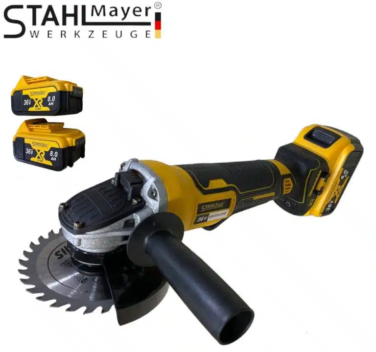 Акумулаторен Ъглошлайф 36V 8,0AH 125mm - 1