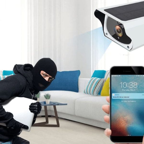 Соларна Водоустойчива Wifi камера FUll HD безжична, безкабелна - 3