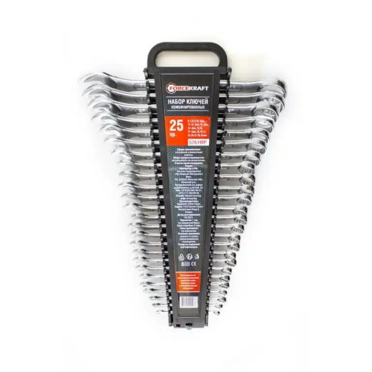 Ключове звездогаечни ForceKraft на стойка 6-32 мм к-т 25 части - 1