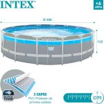 Пълен комплект Басейн с тръбна конструкция Intex - Ultra XTR, 549 x 122 cm - 1