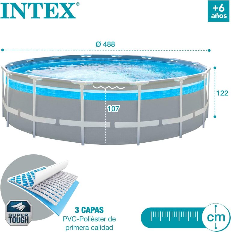 Пълен комплект Басейн с тръбна конструкция Intex - Ultra XTR, 549 x 122 cm - 1