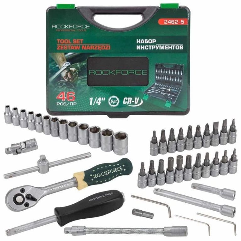 ГЕДОРЕ 1/4" 46 ЧАСТИ ROCKFORCE, RF-2462-5 - 4