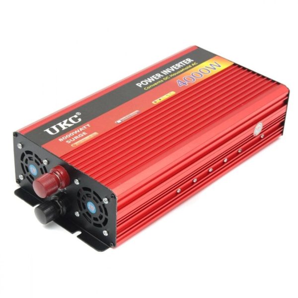 Инвертор на напрежение UKC 4000W 24V / 220V, Инвертор 4000W - 12