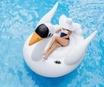 Надуваем остров Лебед INTEX Mega Flamingo - 1