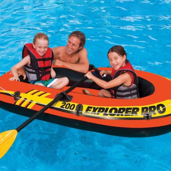 Надуваема лодка INTEX Explorer Pro 200 - 12