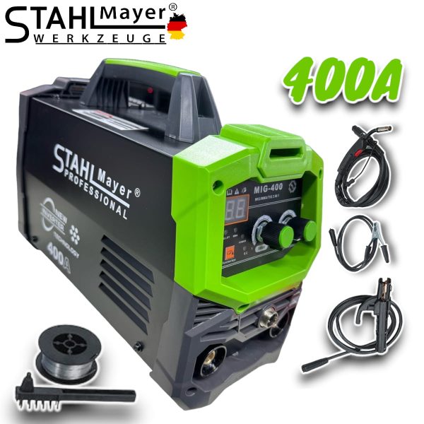 2в1 Телоподаващо Инверторен Електрожен 400А STAHLMAYER - 2