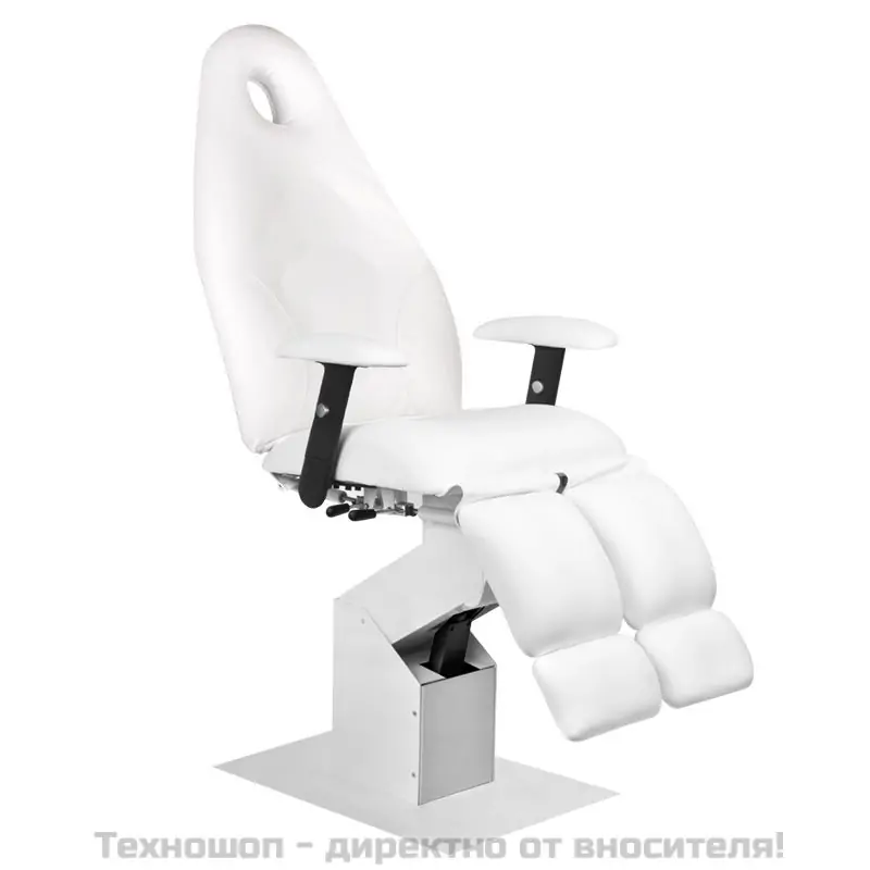 Електрически козметичен стол с 1 мотор - бял Basic 2232A - product 1419755