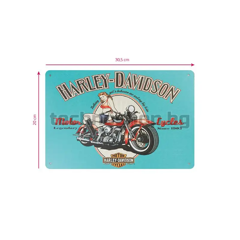 Декоративна дъска за бръснар Harley-Davidson HD010