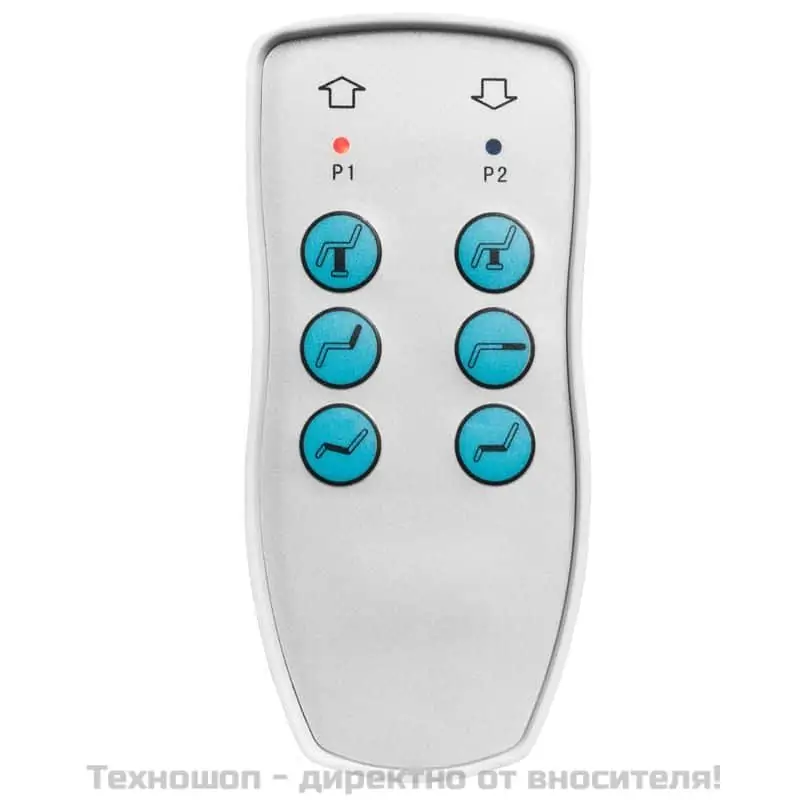 Електрически козметичен стол с 3 мотора - бял Azzurro 872S Pro - product 707691