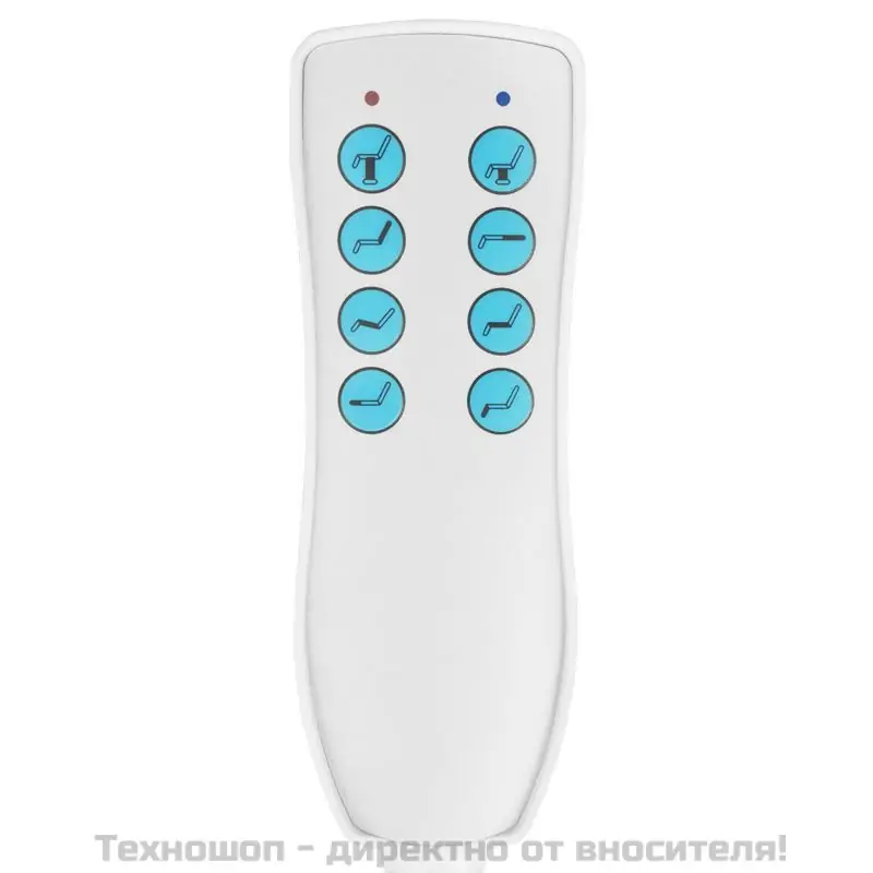 Електрически козметичен стол с 4 мотора - бял Azzurro 872 - product 707708