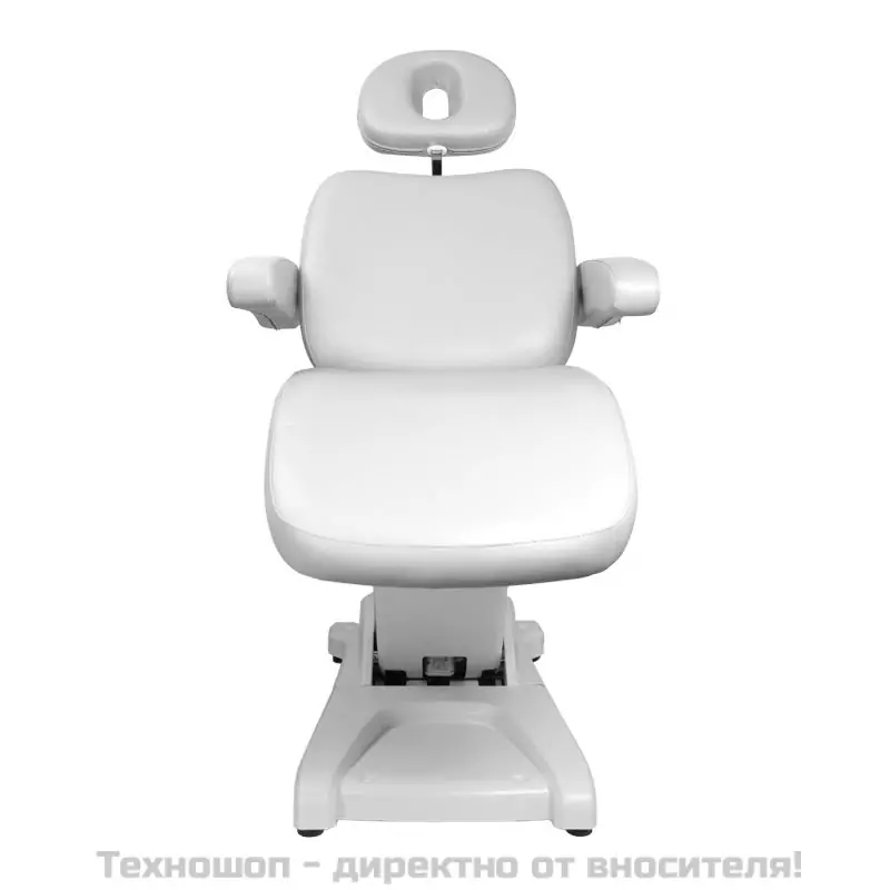 Електрически козметичен стол с 3 мотора - бял Azzurro 875B - product 710420