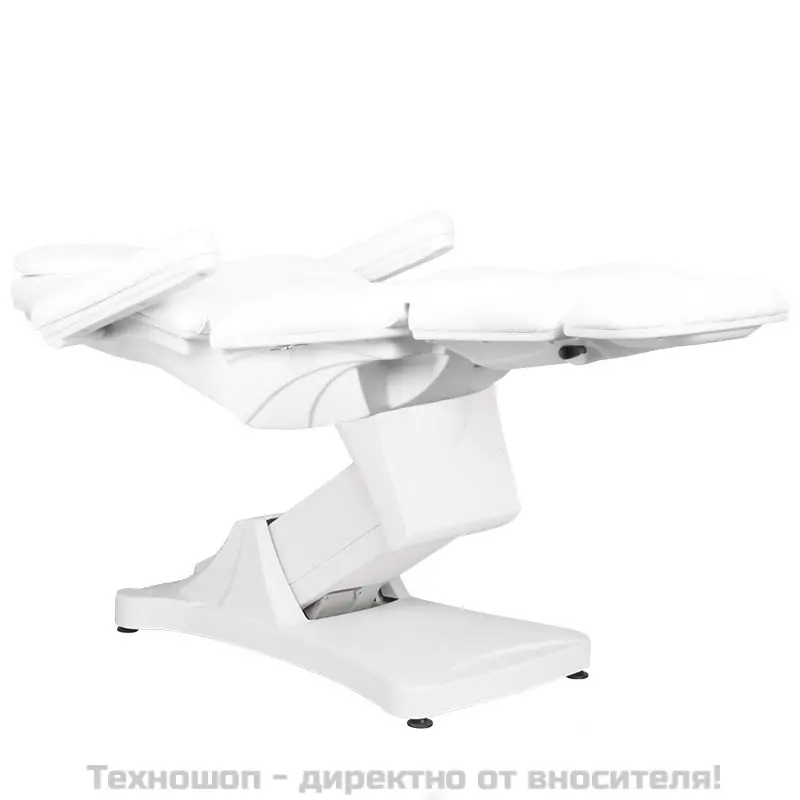 Електрически козметичен стол с 3 мотора - бял Basic 158A - product 713994