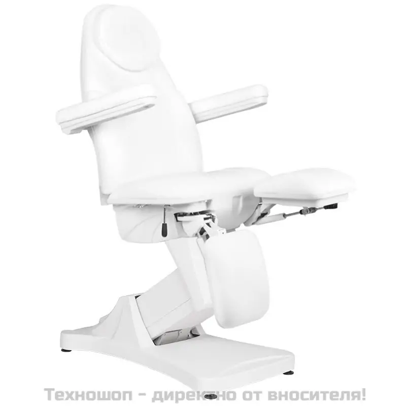 Електрически козметичен стол с 3 мотора - бял Basic 156A Pedi - product 714738