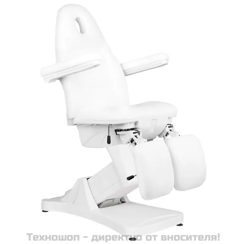 Електрически козметичен стол с 3 мотора - бял Basic 156A Pedi - product 714739